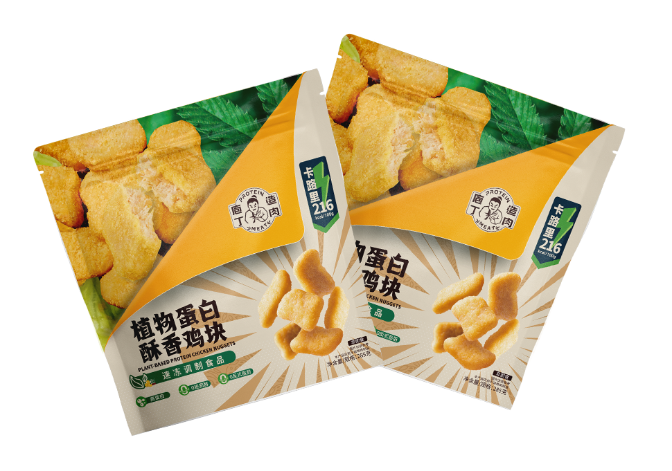 植物蛋白鸡块